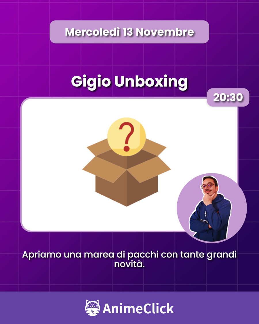 AnimeClick su Twitch: programma dall'11 al 17 novembre AnimeClick su Twitch: programma dall'11 al 17 novembre